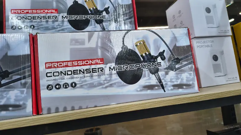 Micrófono de Condensador Profesional