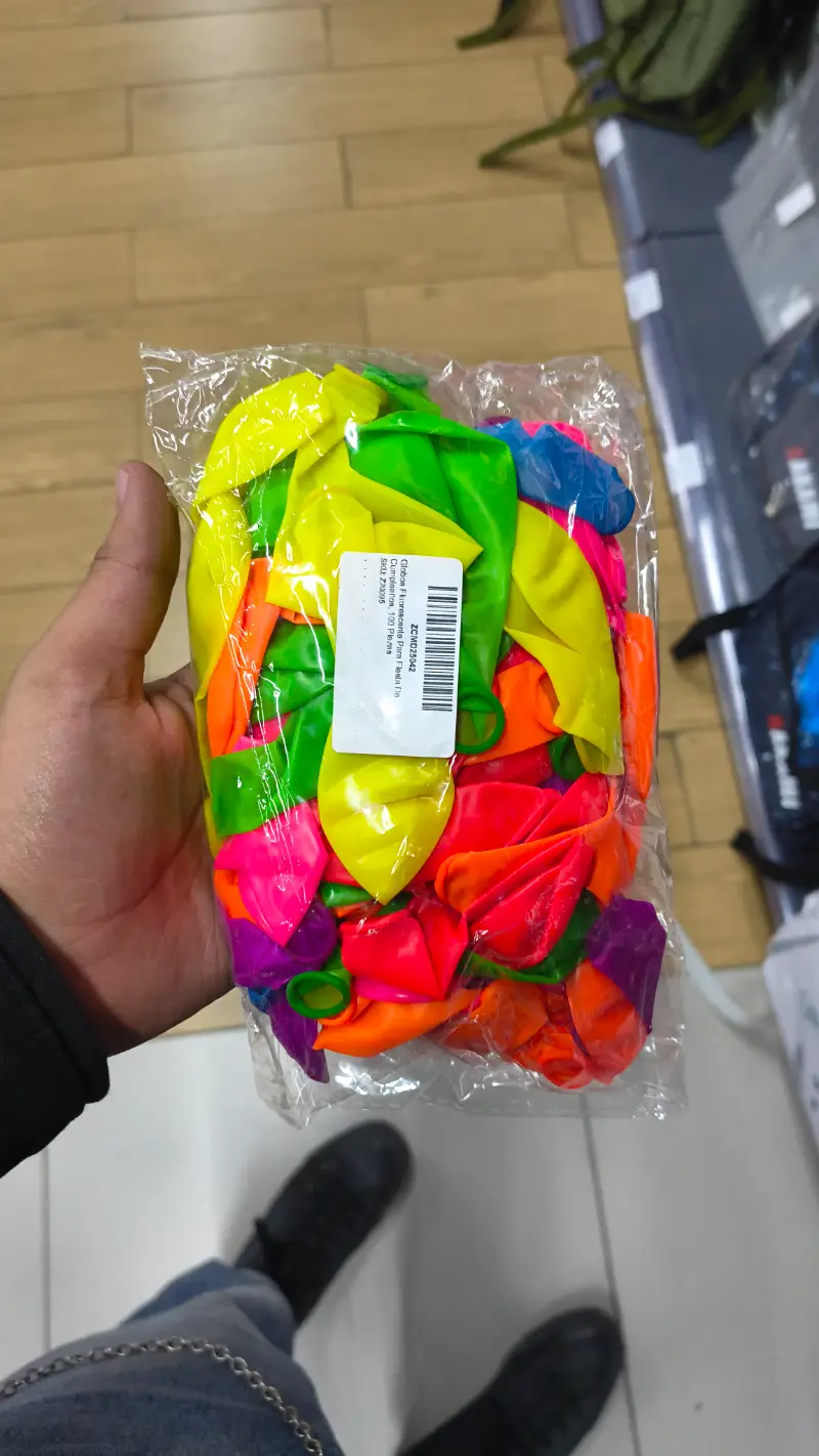 Bolsa de Globos Fluorescentes