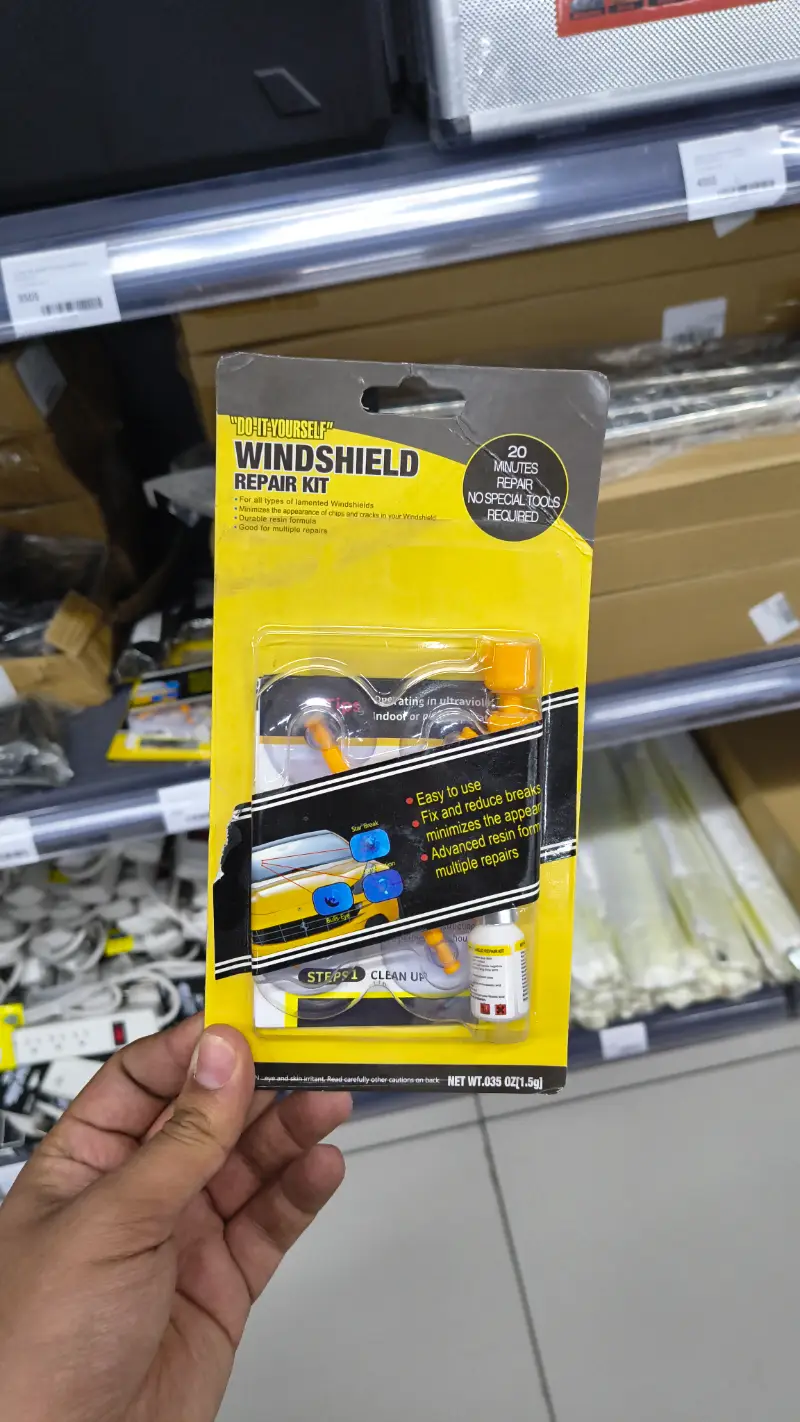 Kit de reparación de parabrisas - DIY