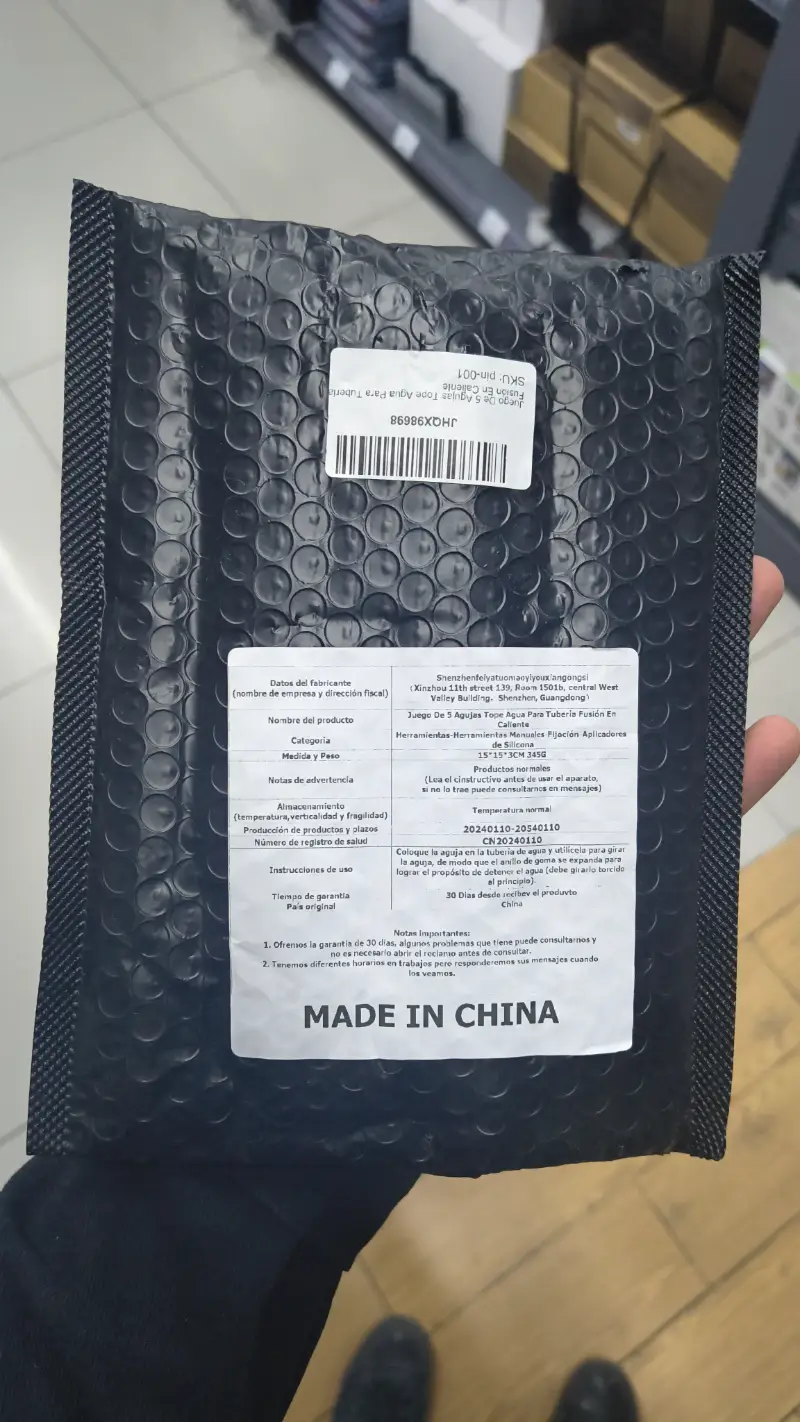 Juego de Agujas para Tubería