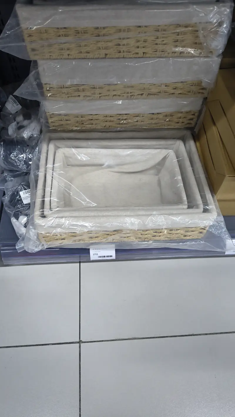 Cestas de Almacenamiento Tejidas