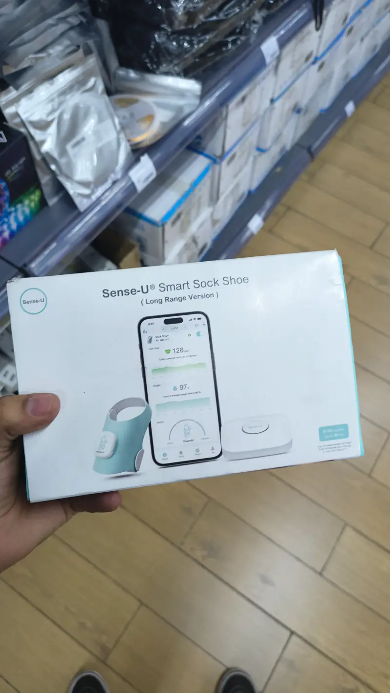 Zapato con Calcetín Inteligente Sense-U