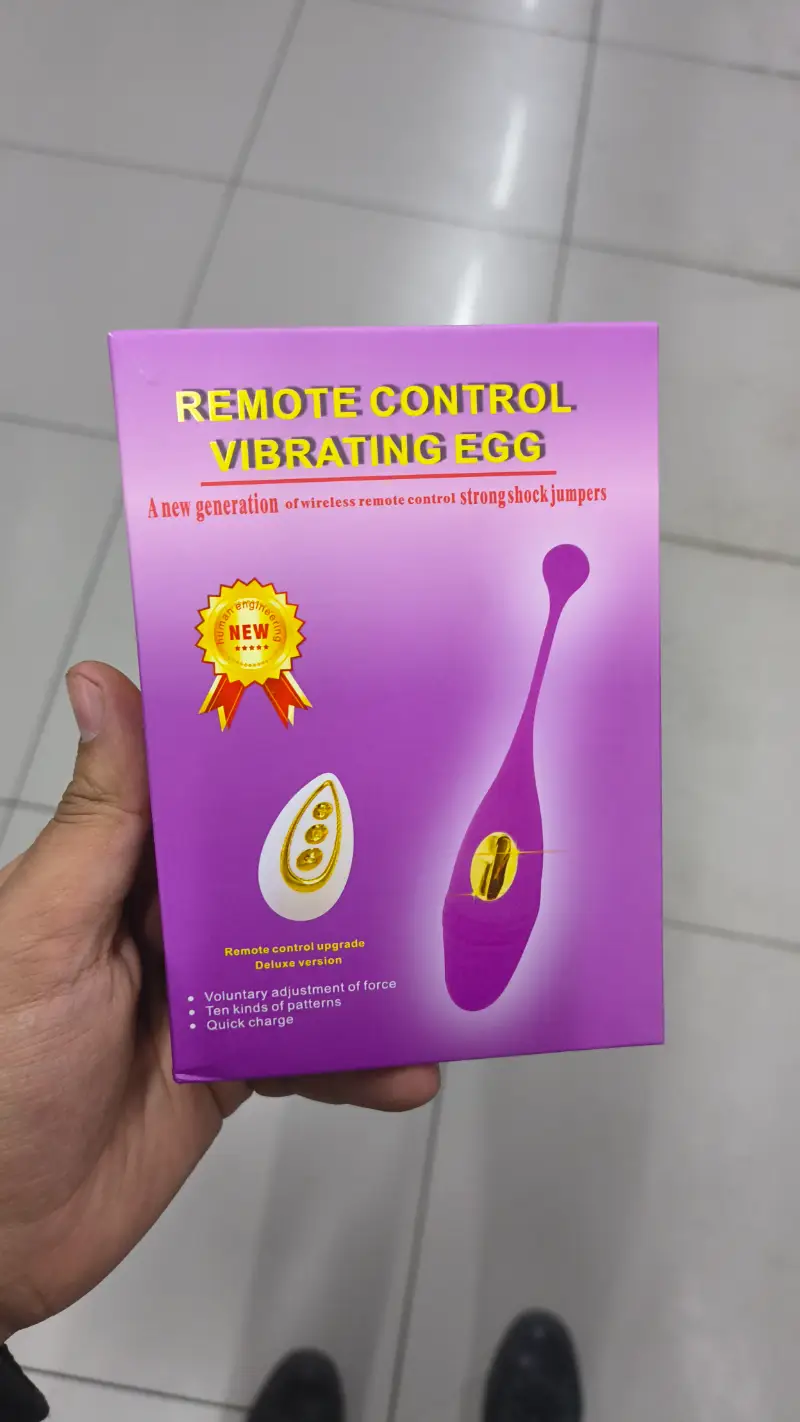 Huevo Vibrador con Control Remoto