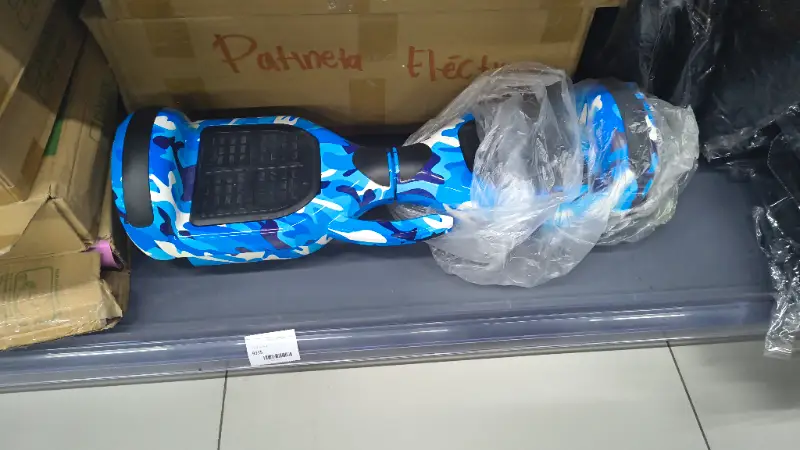 Patineta Eléctrica Azul