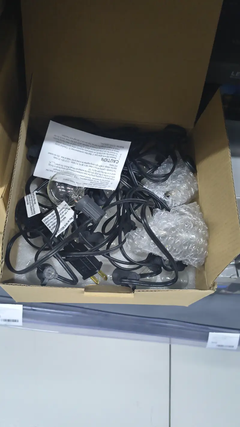 Juego de Luces de Cadena