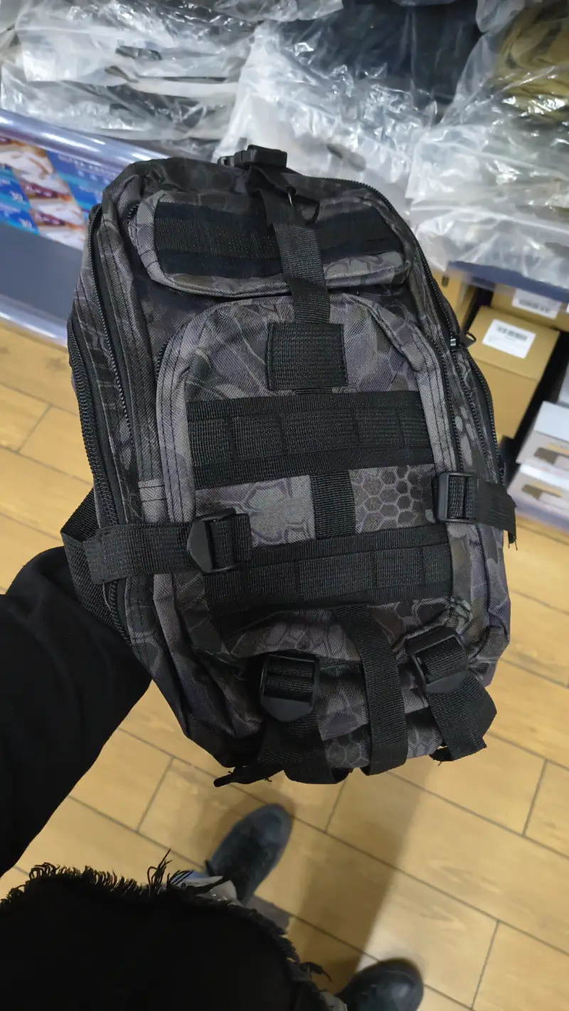 Bolsa táctica de camuflaje