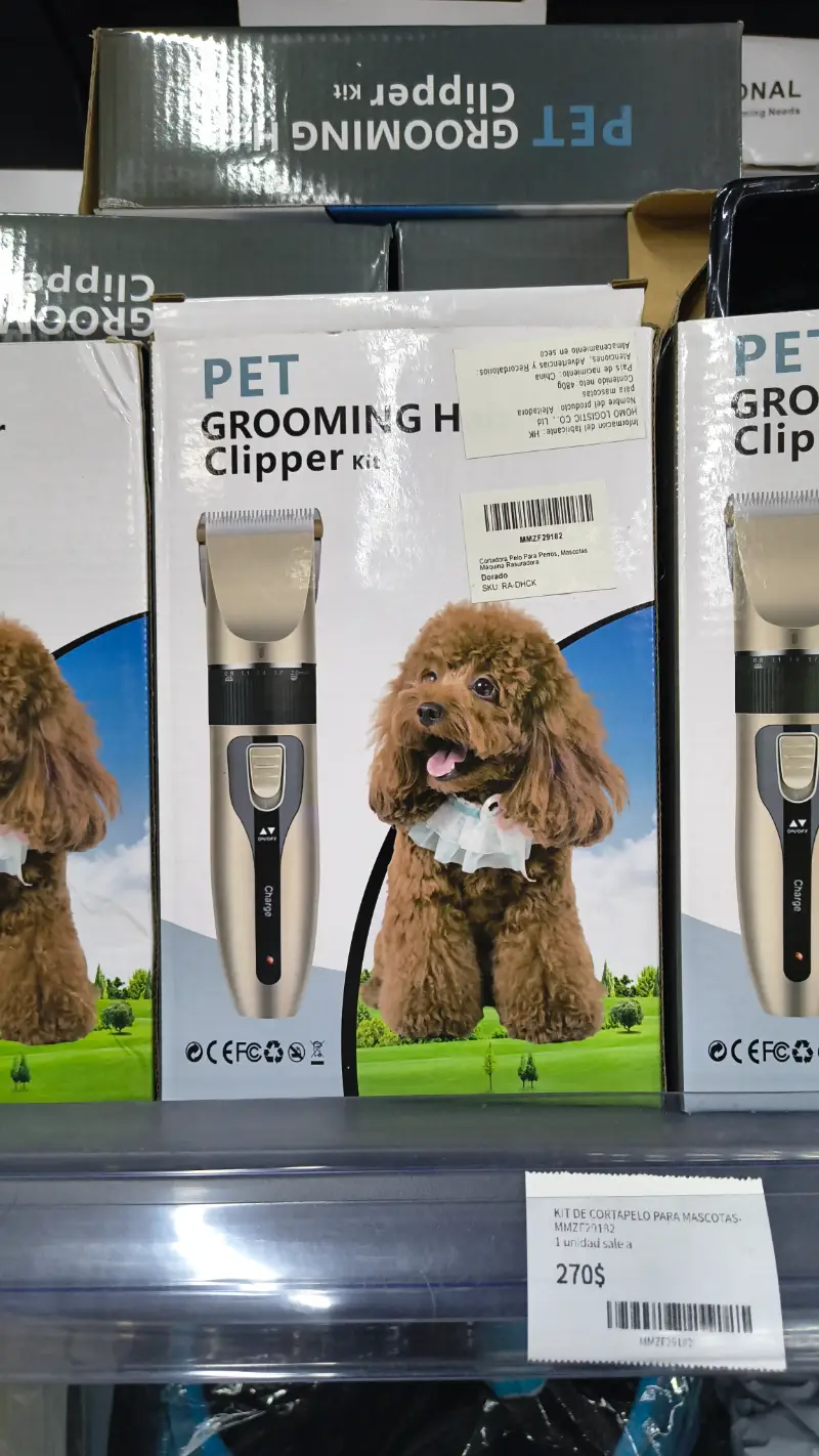 Kit de Afeitadora para Mascotas