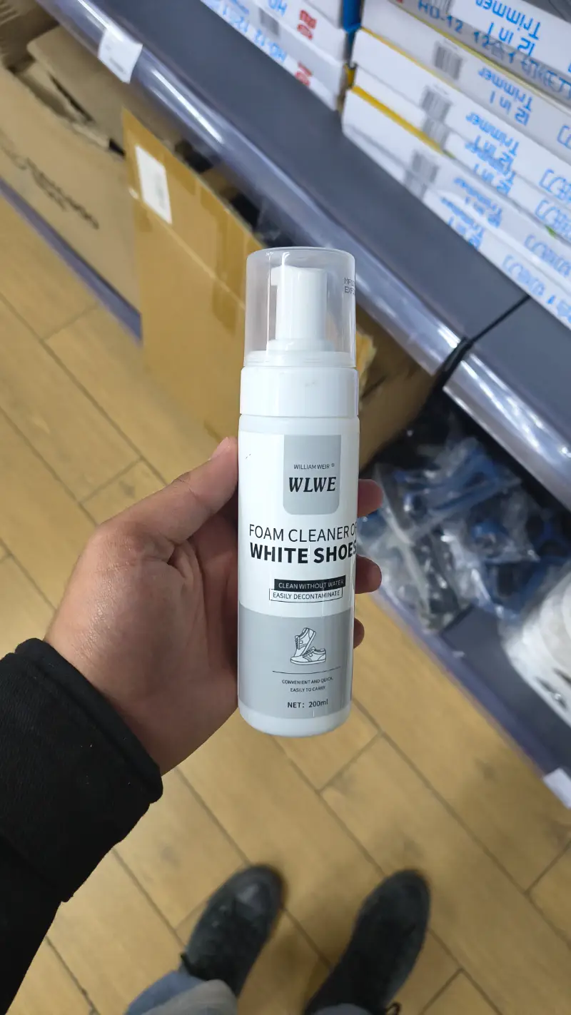 WLWE Limpiador de Espuma para Zapatos