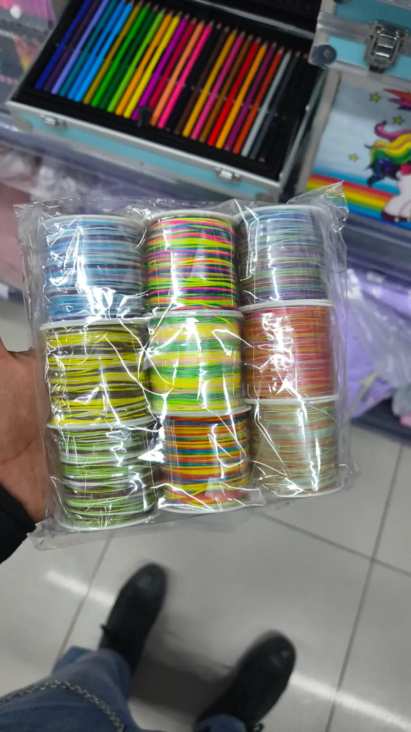 Set de Cordón Elástico Colorido