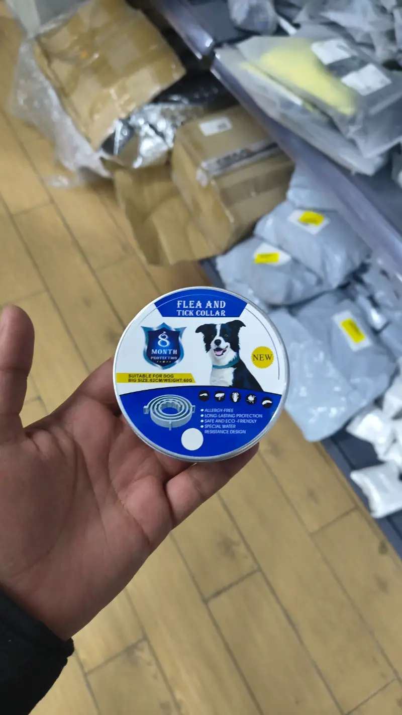 Collar Antipulgas y Garrapatas