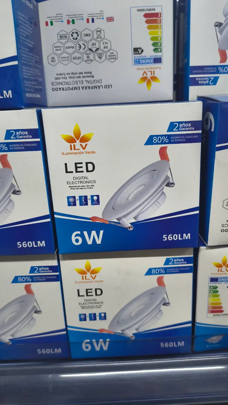 Lámpara LED Empotrable 6W
