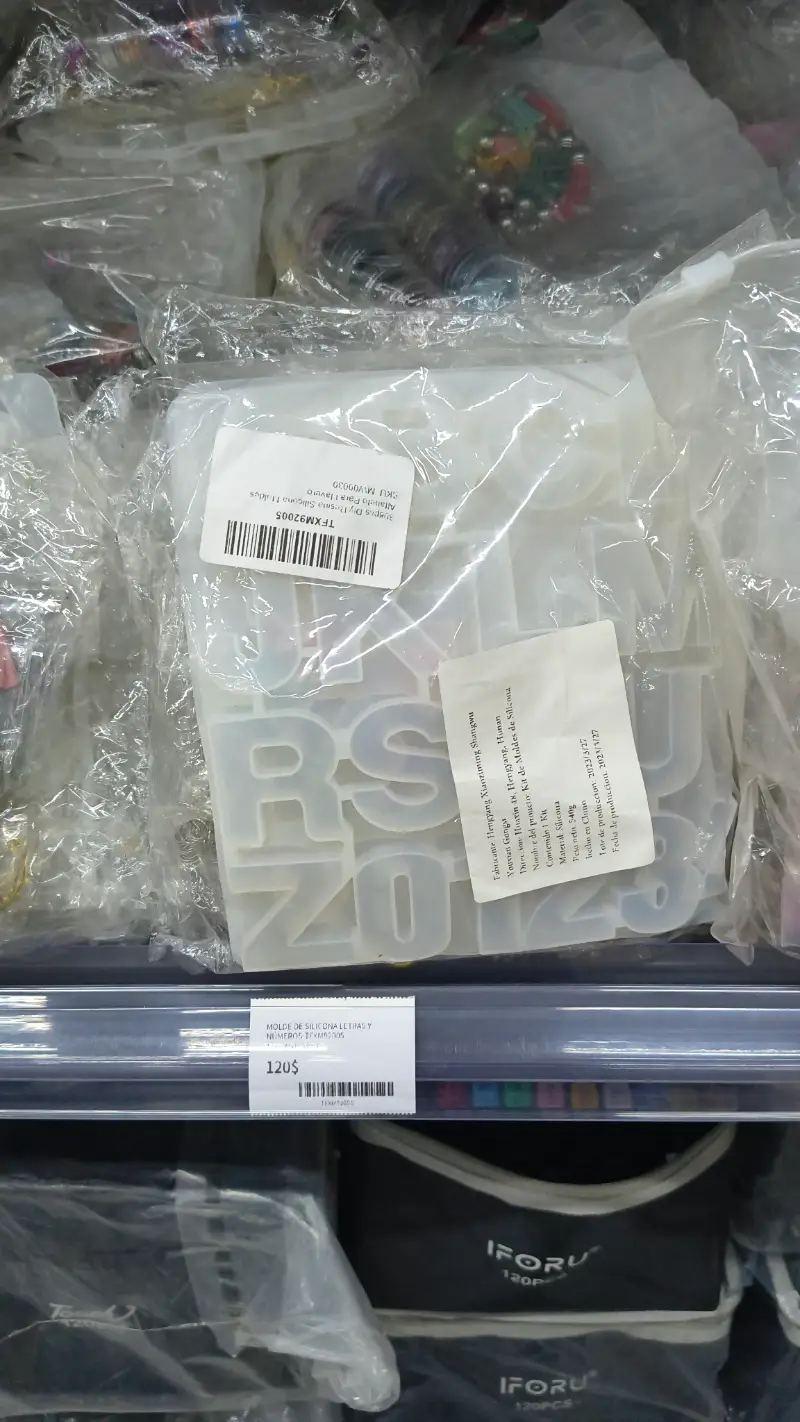 Molde de Letras y Números