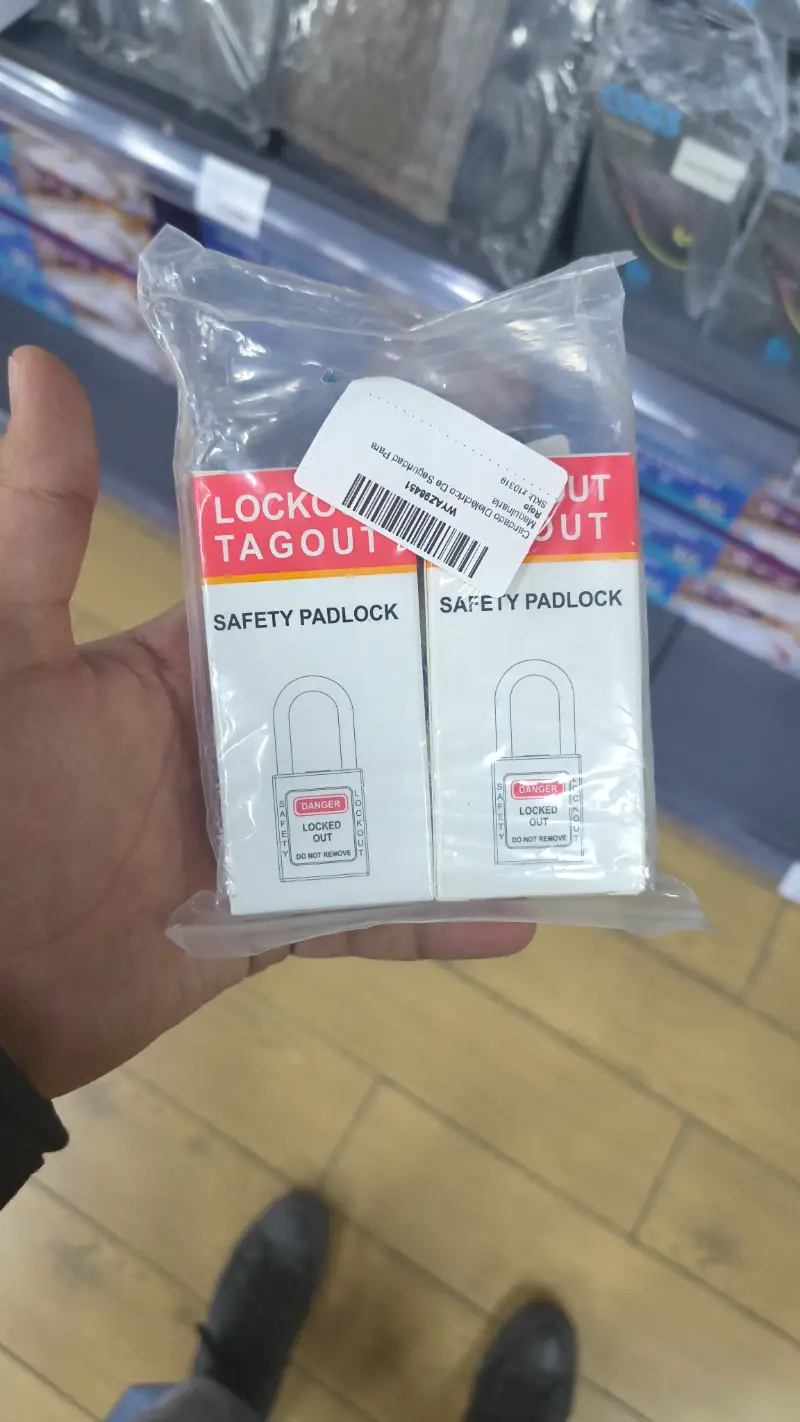 Candados de Seguridad Lockout Tagout