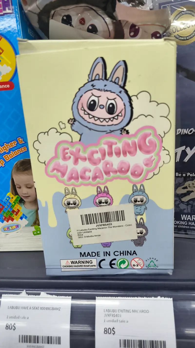 Labubu Macaroo Emocionante