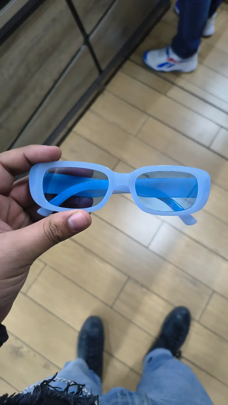 Gafas de Sol Retro Azules