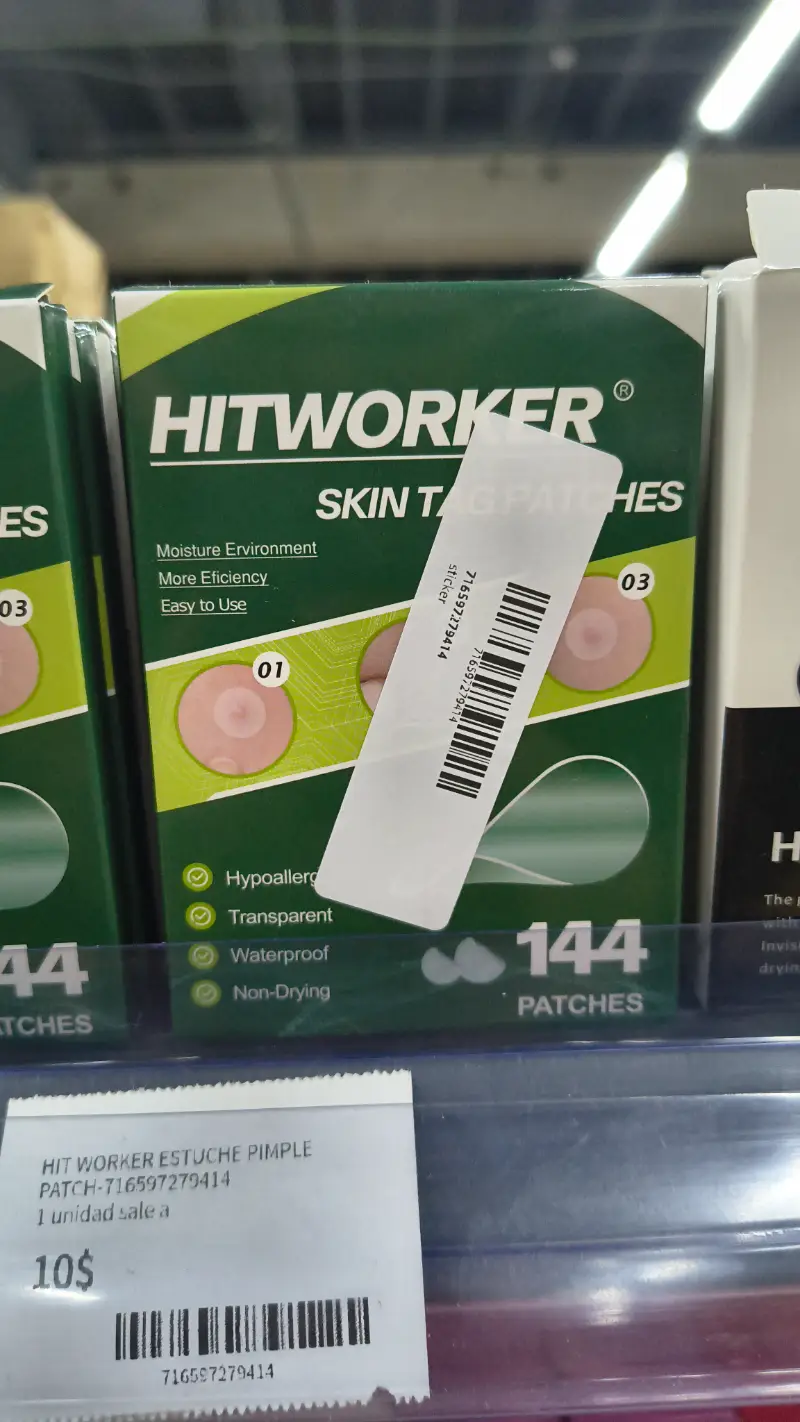Parches para Verrugas Cutáneas Hitworker