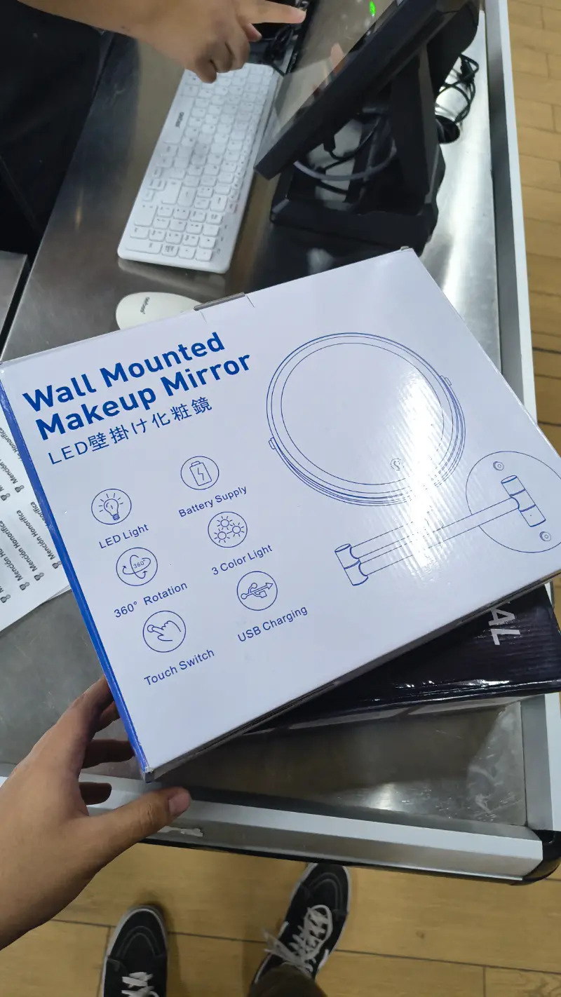 Espejo de Maquillaje de Pared