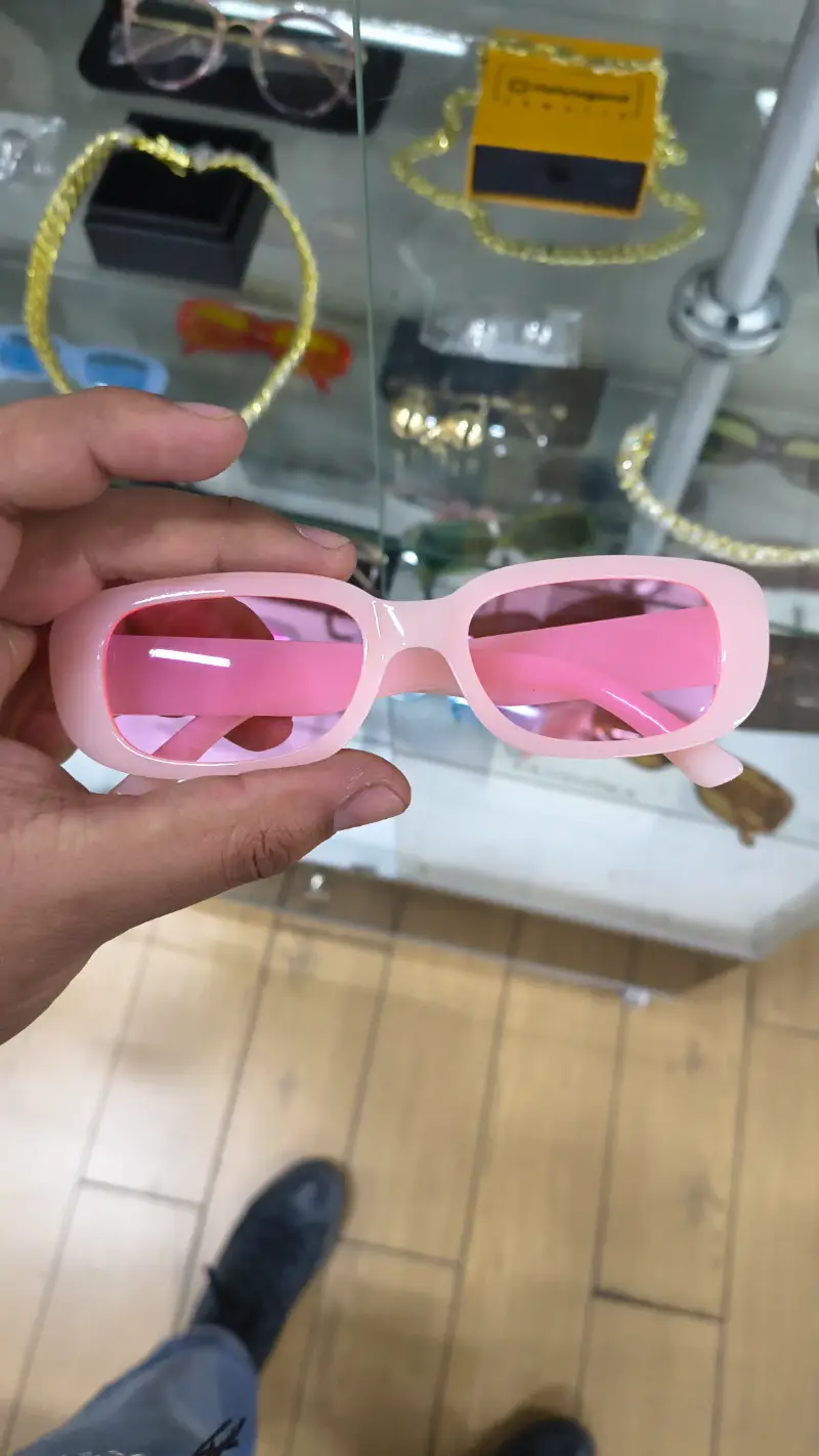 Gafas de Sol Retro Rosadas