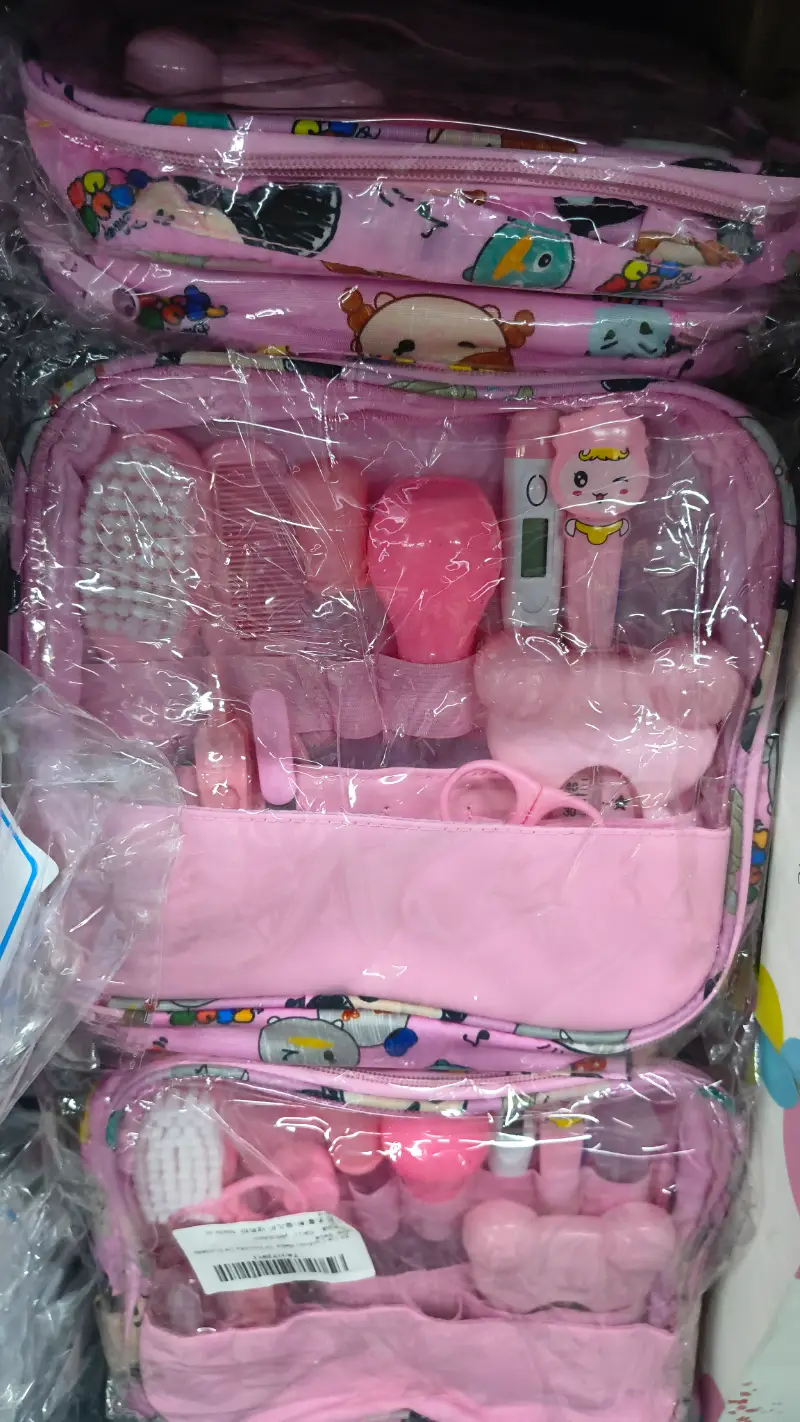 Kit de Cuidado para Bebé Rosa