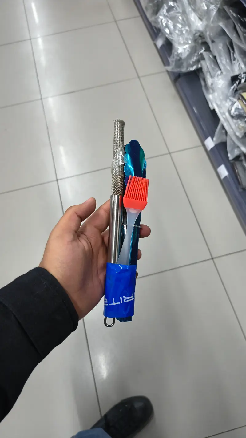 Juego de Herramientas para Barbacoa - Nuevo