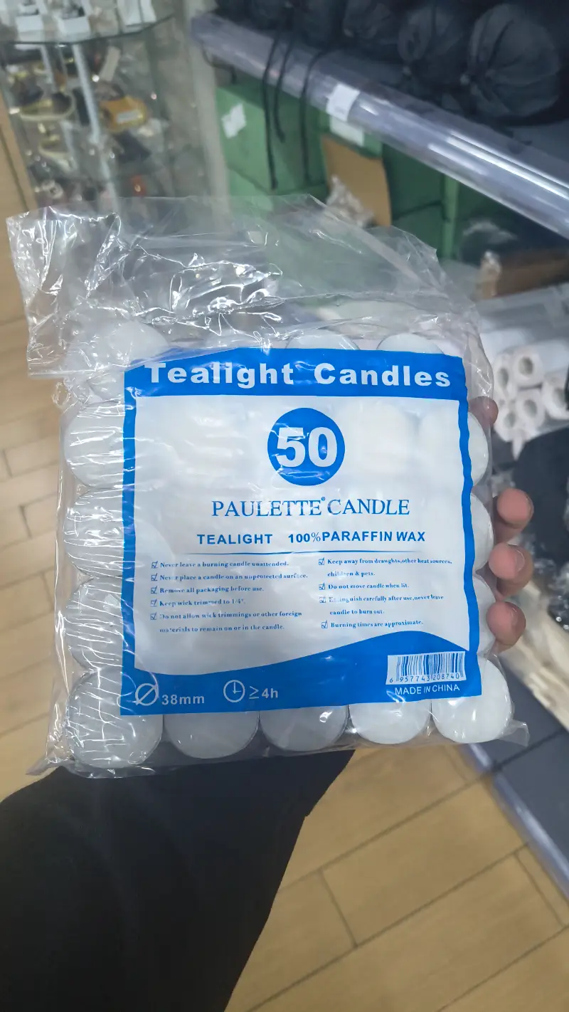 Velas de Té Paulette (50)