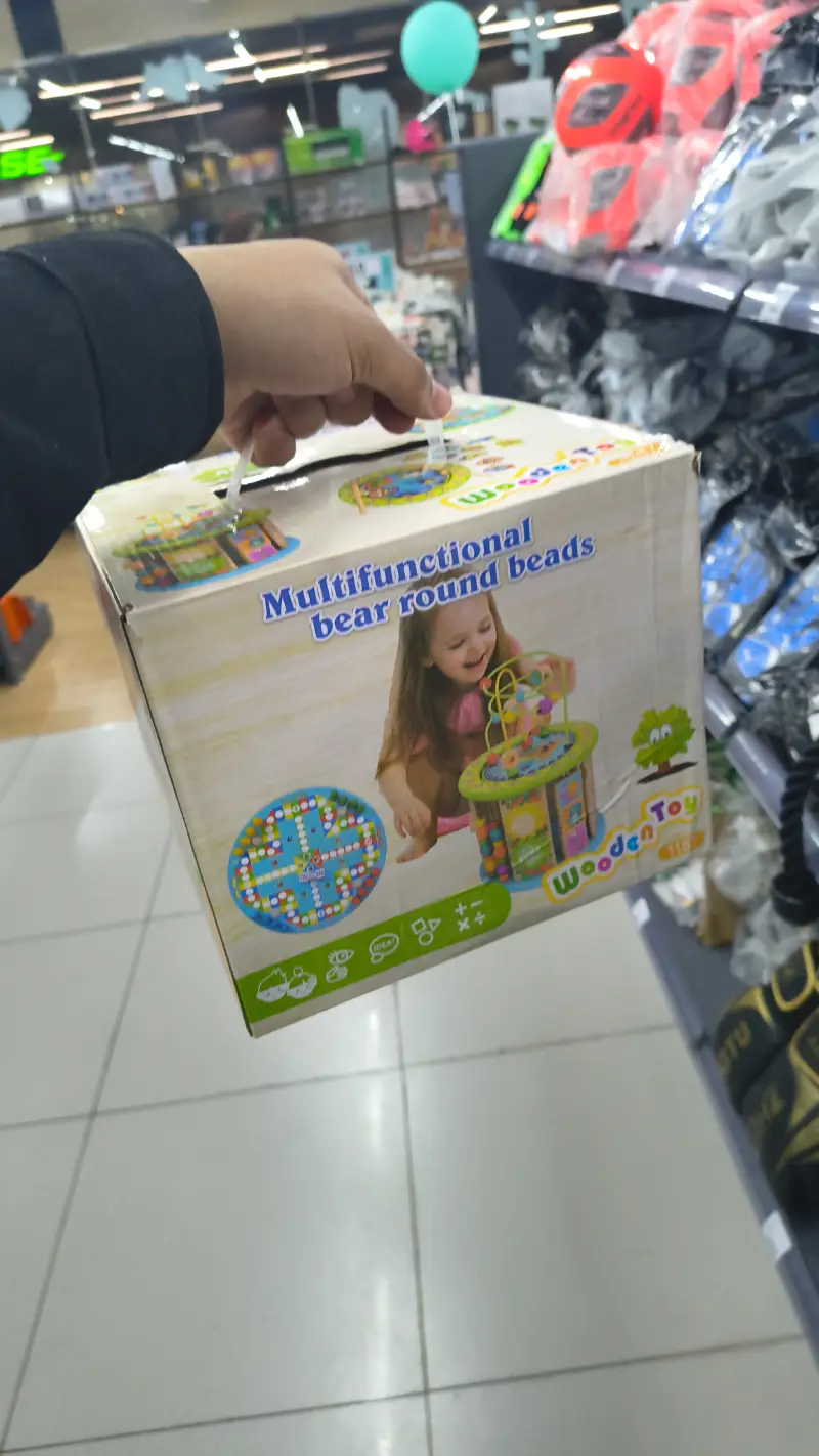 Cubo de Actividades de Madera