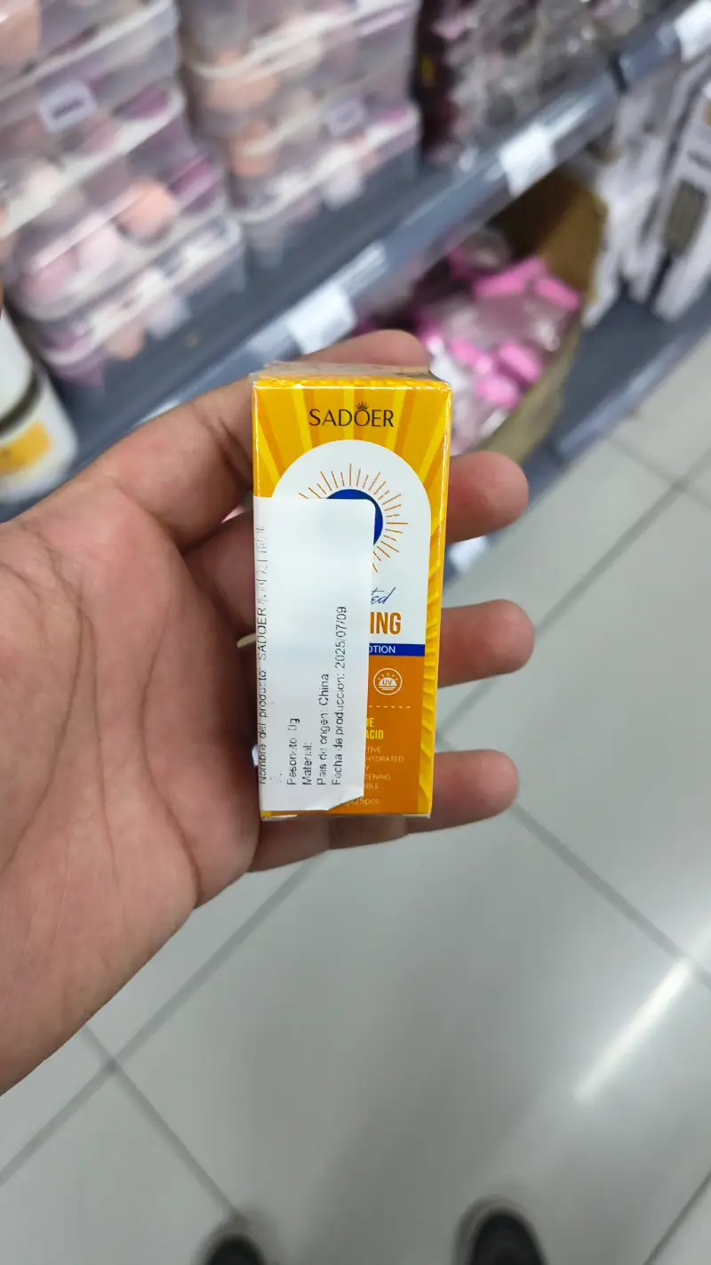 Loción Aclarante SADOER