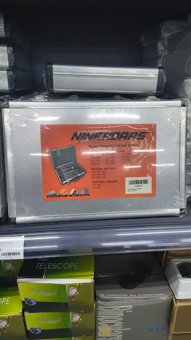 Juego de Brocas NINEROADS 17 Piezas