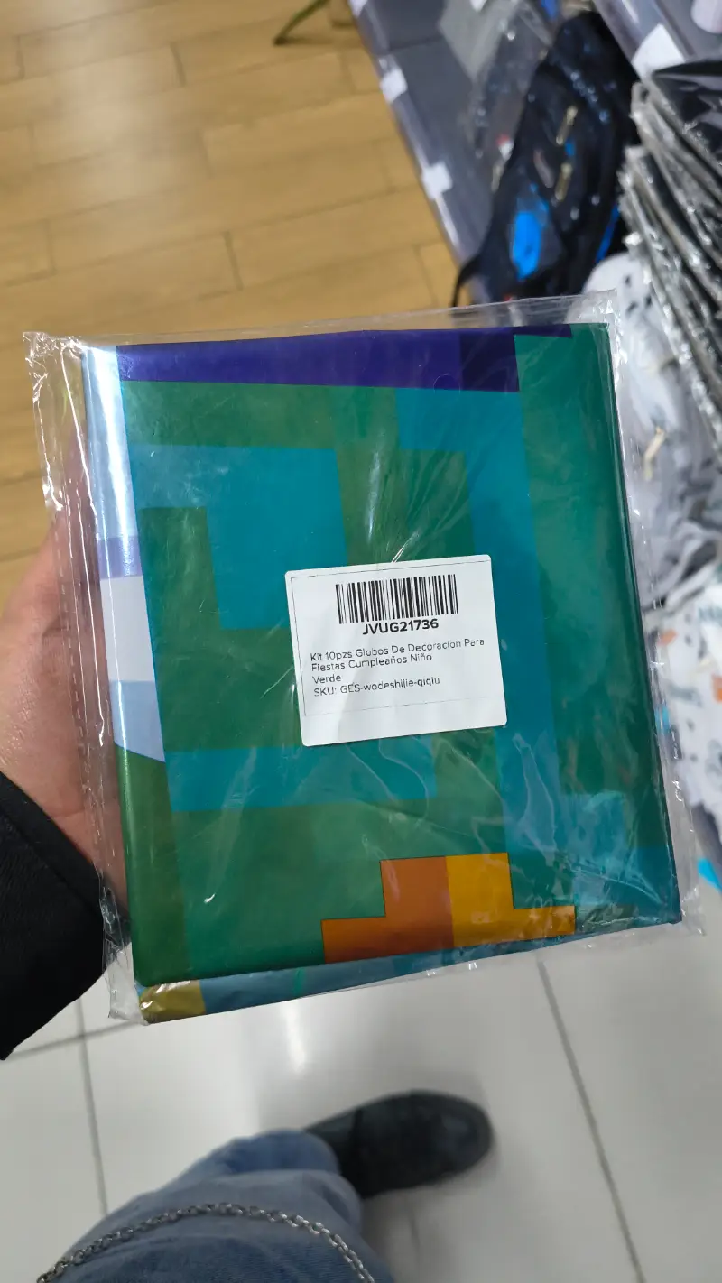 Kit Globos Decoración Minecraft