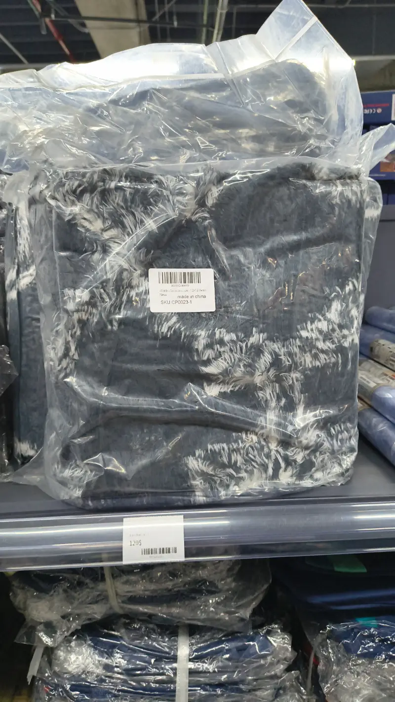 Manta con Diseño de Lobo