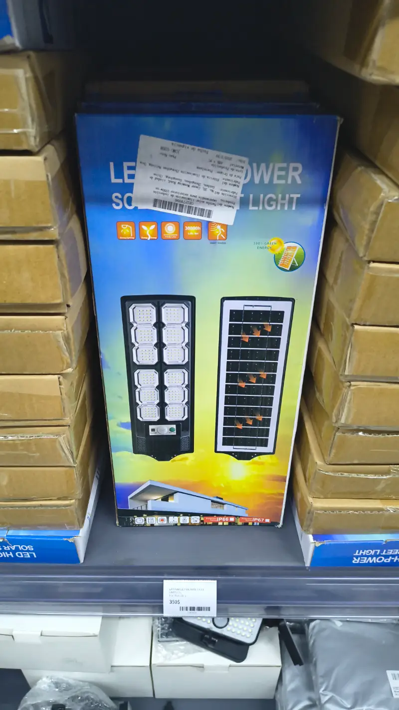 Lámpara Solar LED Nueva