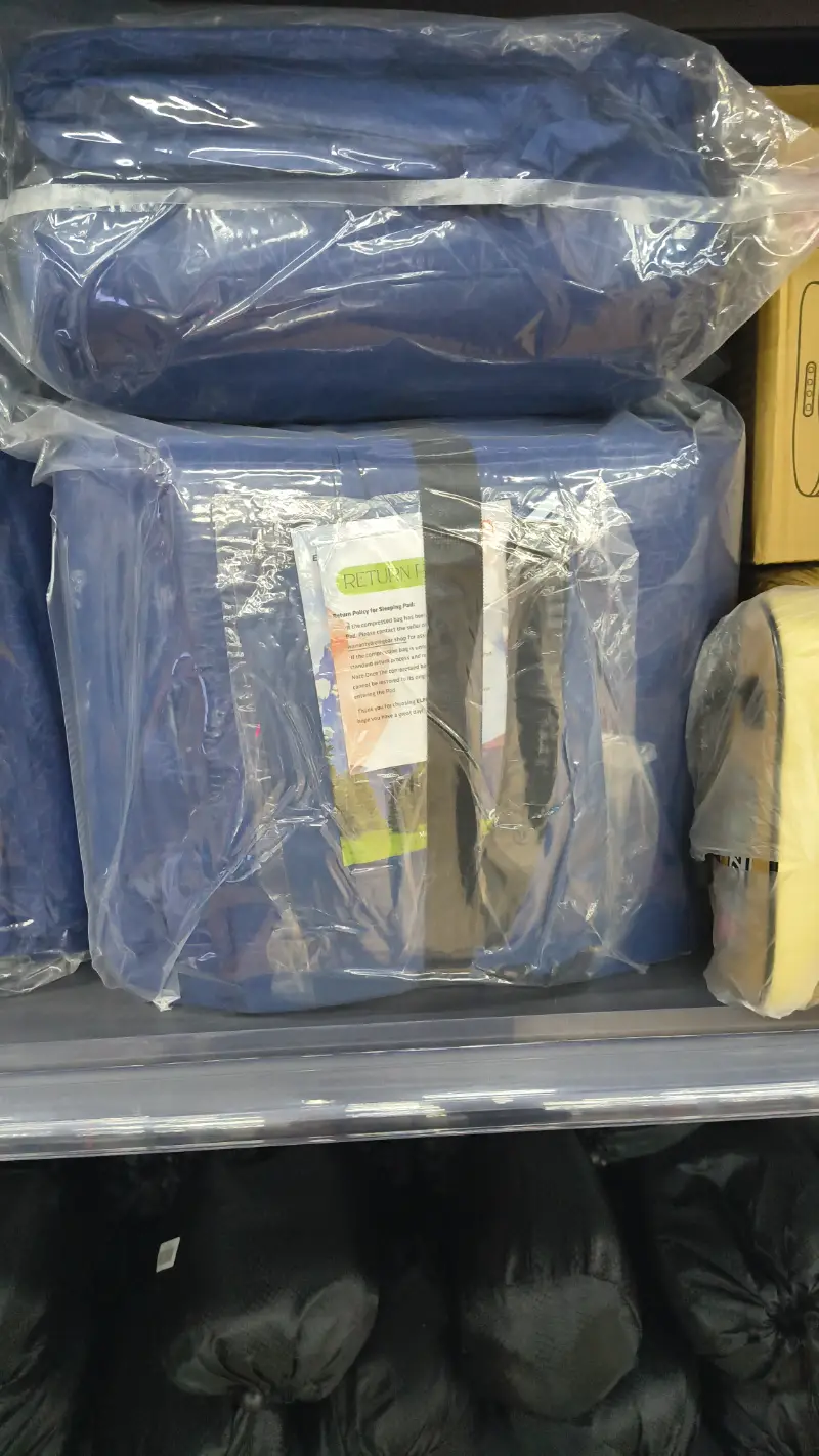 Colchoneta Azul para Dormir