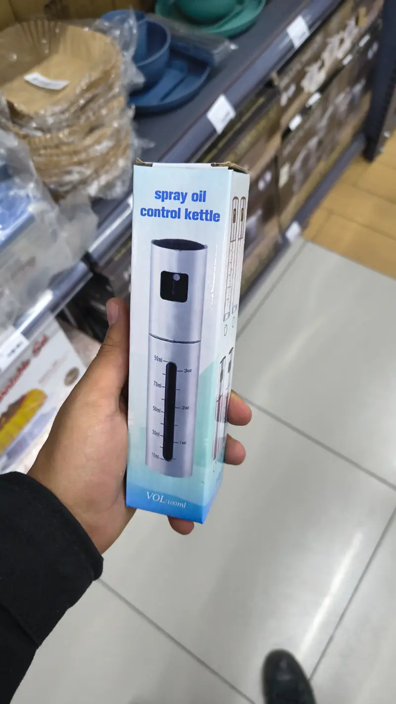 Aceitera en Spray para Control de Aceite