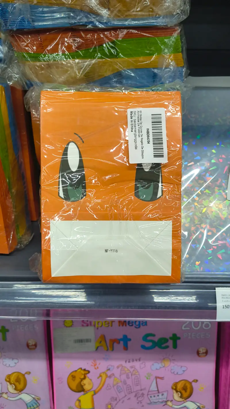 Bolsas de Regalo Pokémon