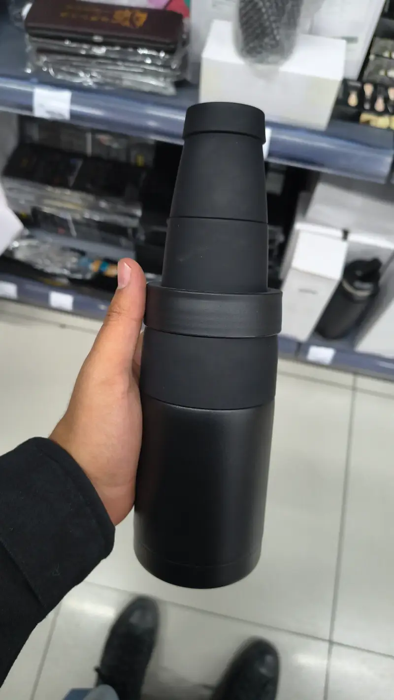 Botella Aislante Negra