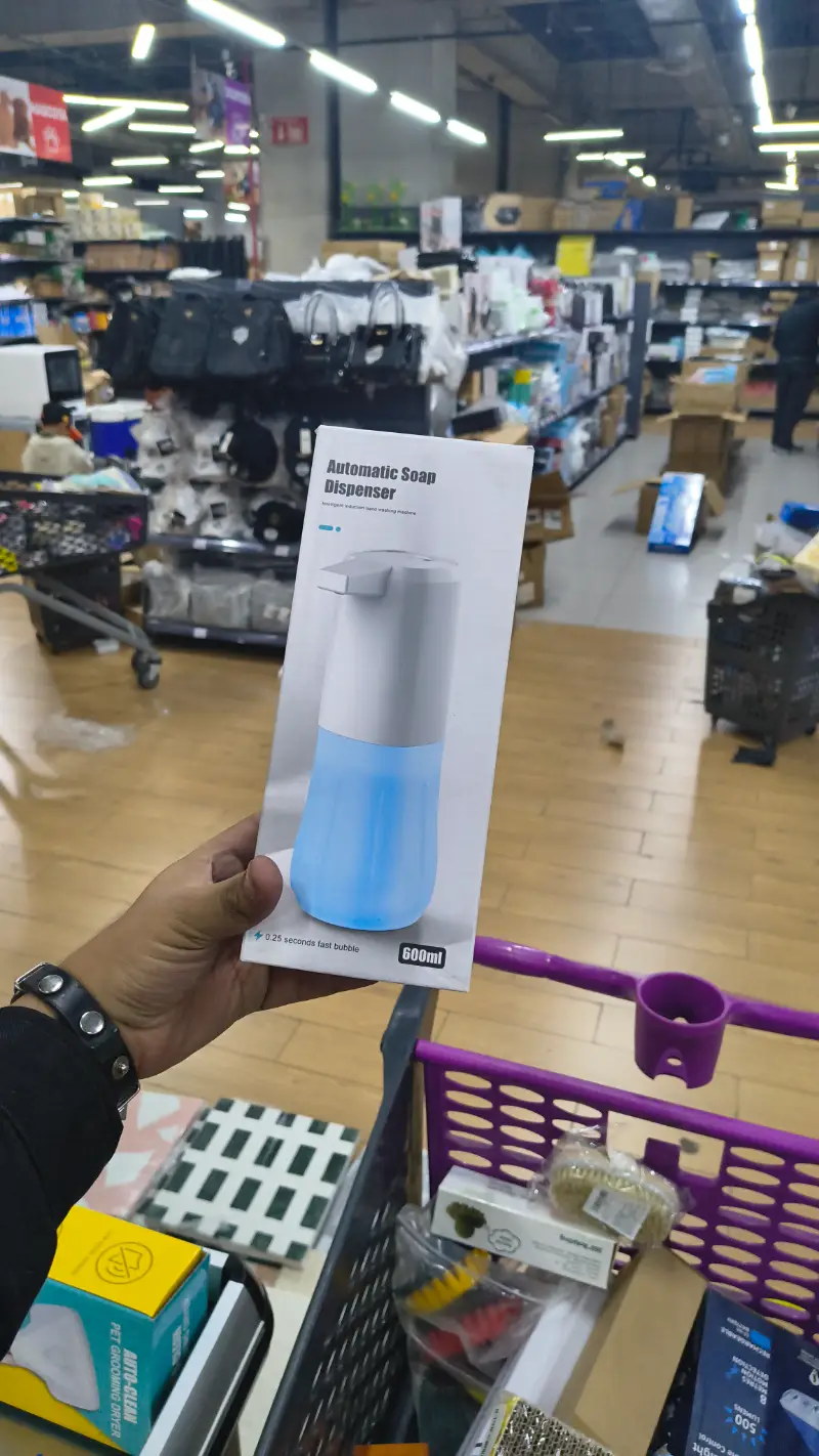 Dispensador de jabón automático 