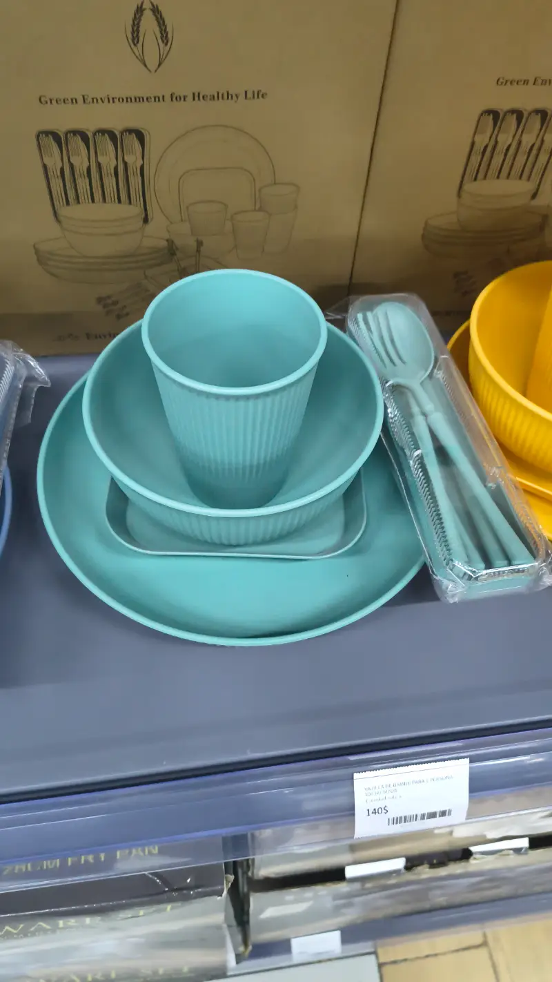 Vajilla Turquesa Nueva