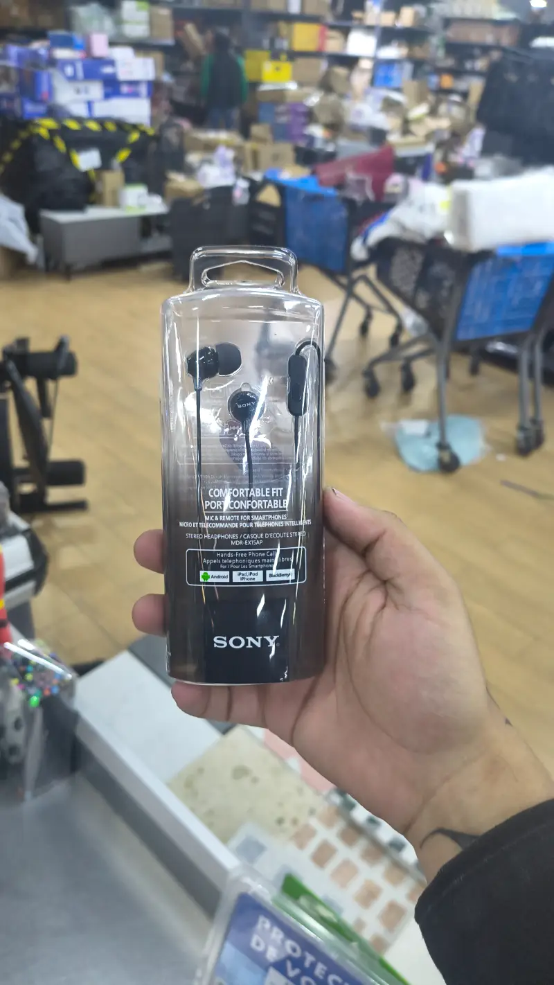 Audífonos alambricos Sony