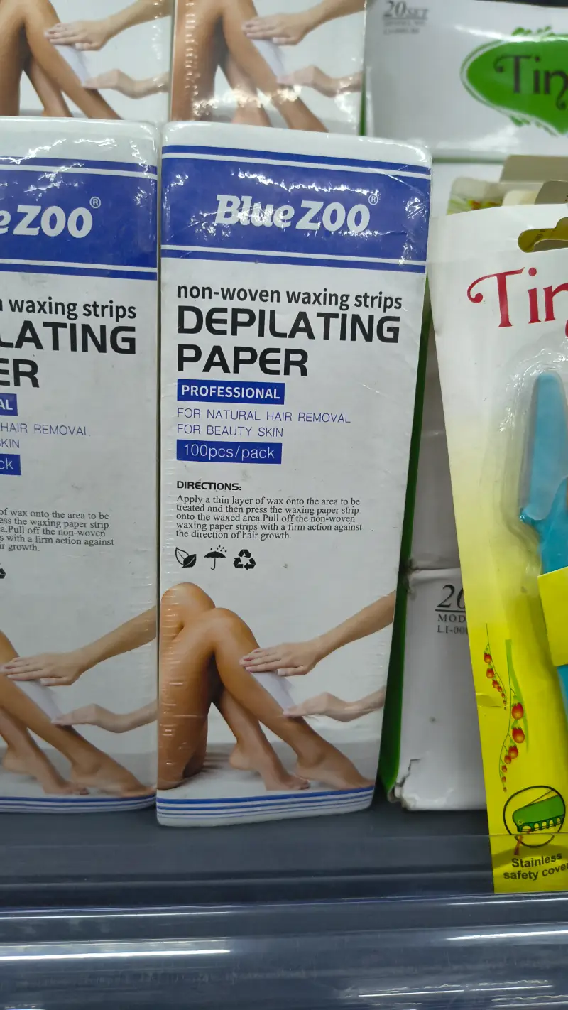 Papel Depilatorio Blue Zoo