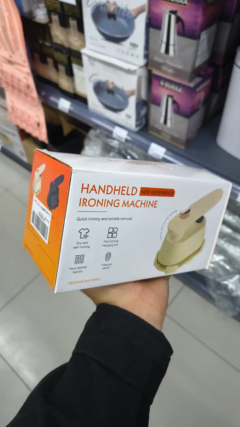 Plancha de Vapor Portátil