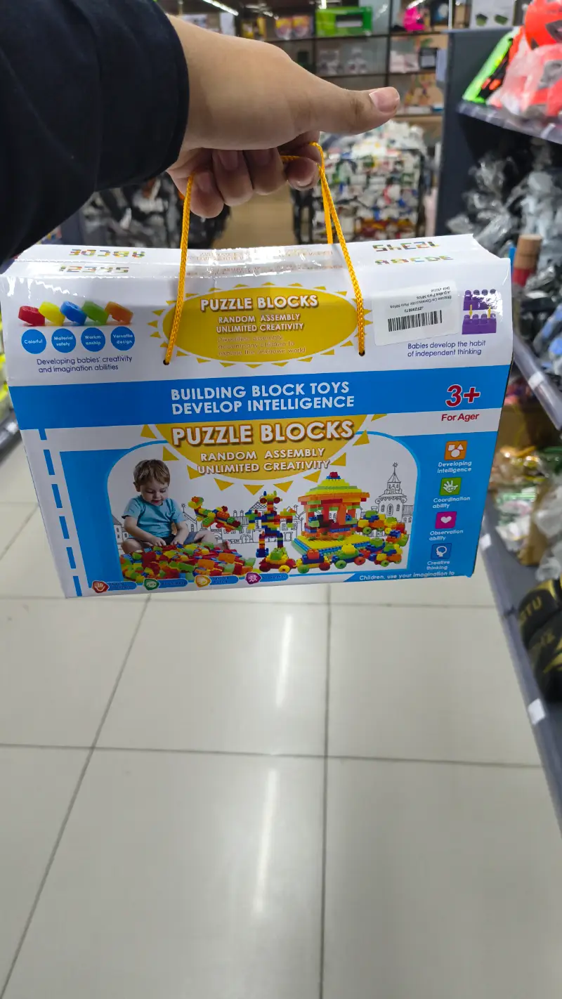 Bloques de Rompecabezas - Juguetes de Construcción