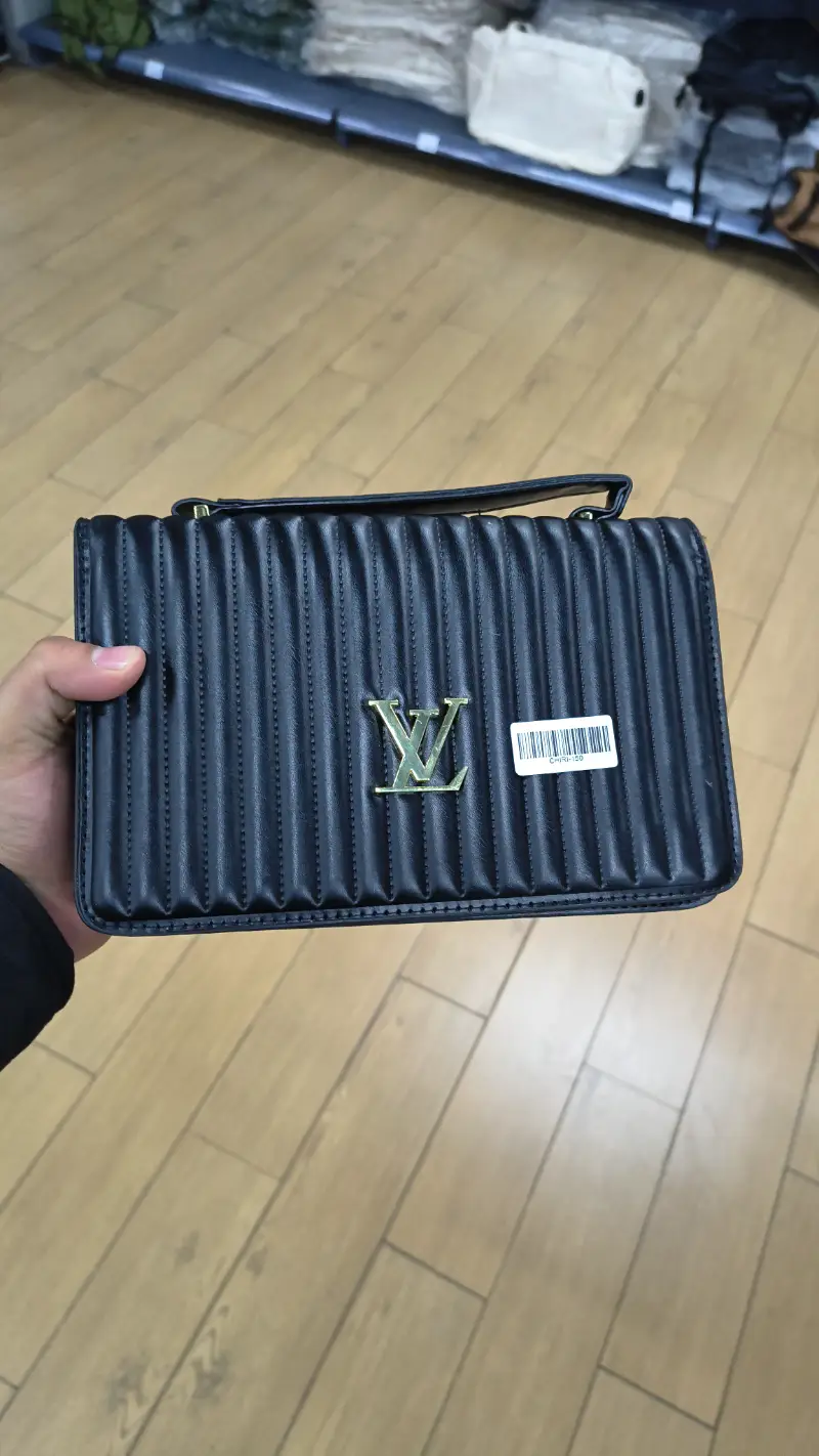 Black Quilted Handbag