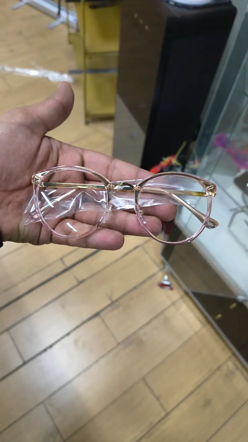 Gafas Redondas Rosadas
