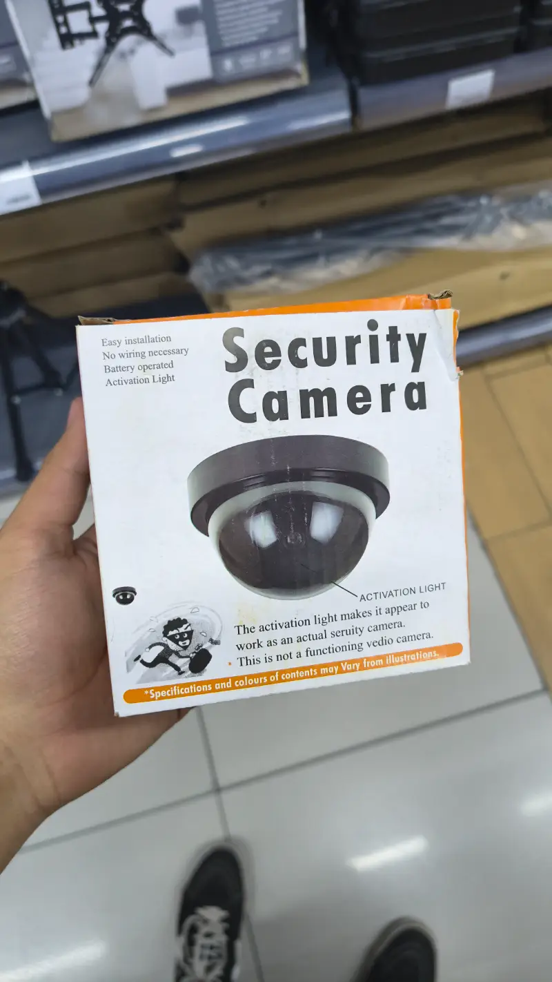 Cámara de Seguridad Falsa