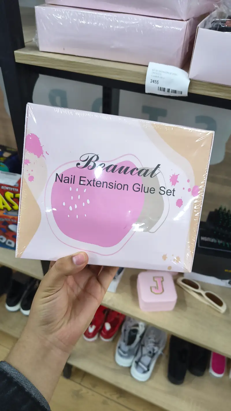 Set de Pegamento para Extensiones de Uñas Beaucat