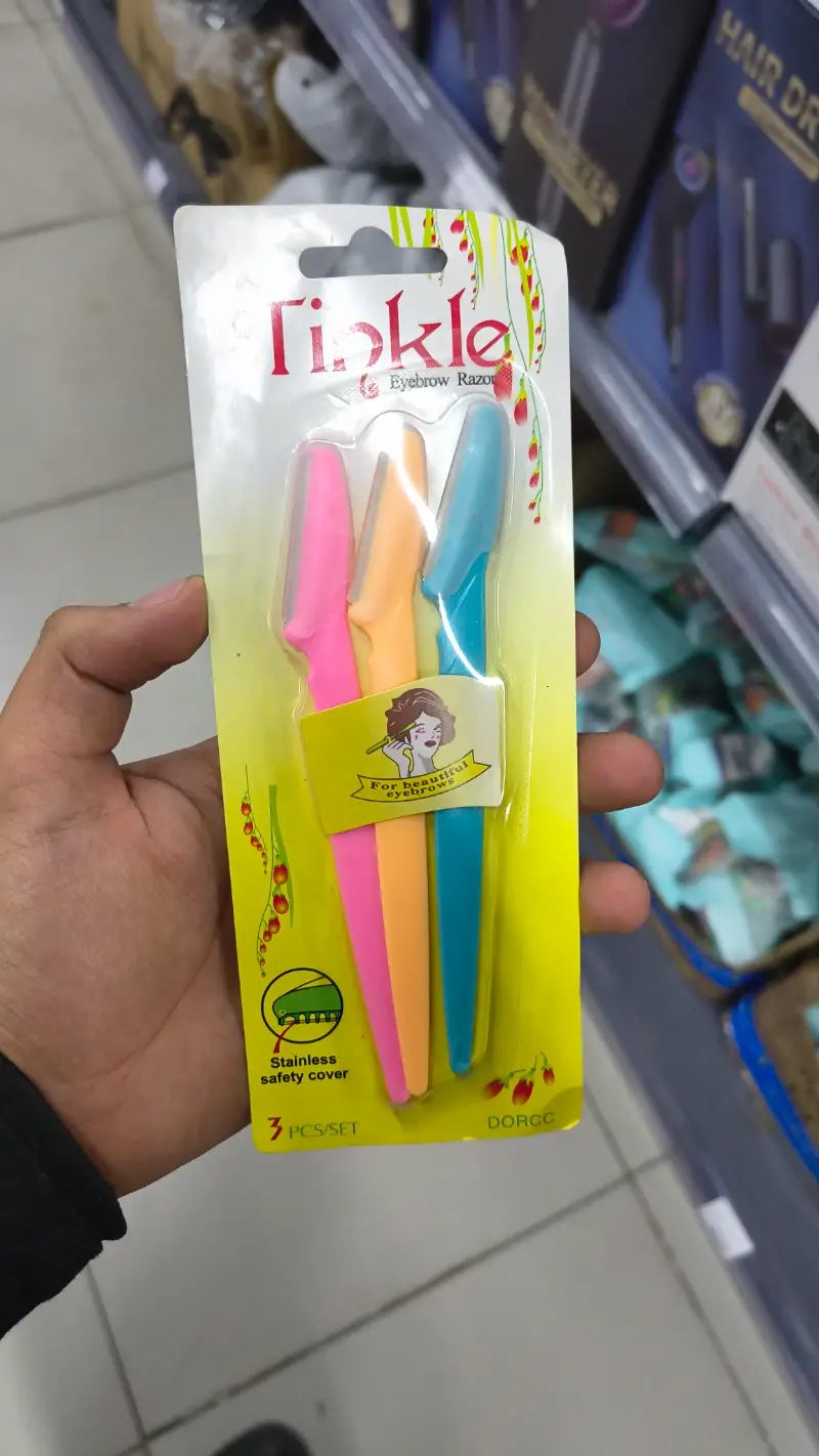 Depiladoras de Cejas Tinkle (Paquete de 3)