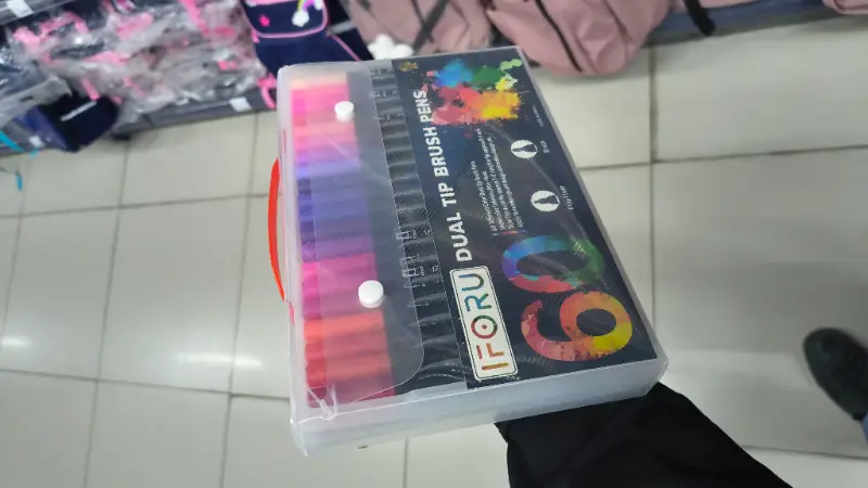 Rotuladores de Pincel de Doble Punta IFORU (60)