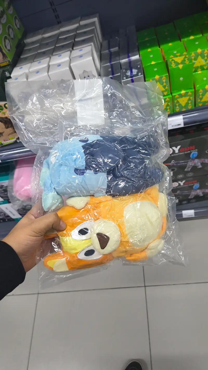 Set de Peluches Bluey y Bingo