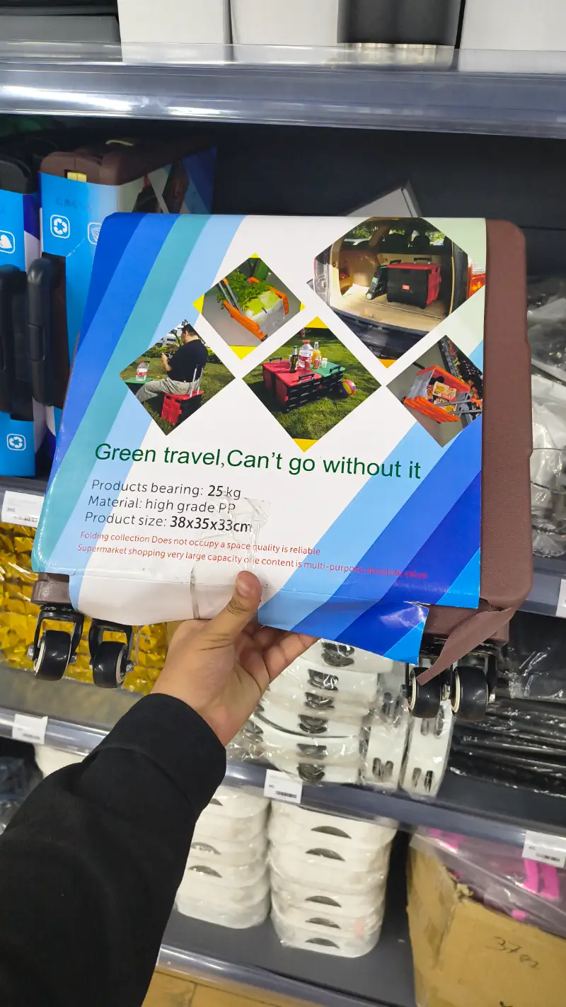 Carrito de Compras Plegable