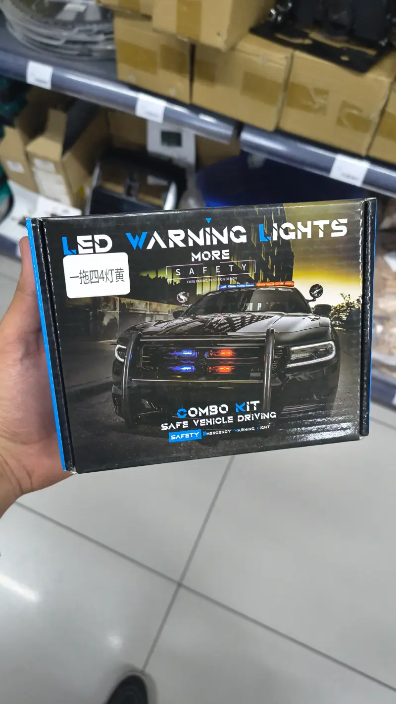 Kit Combinado de Luces de Advertencia LED